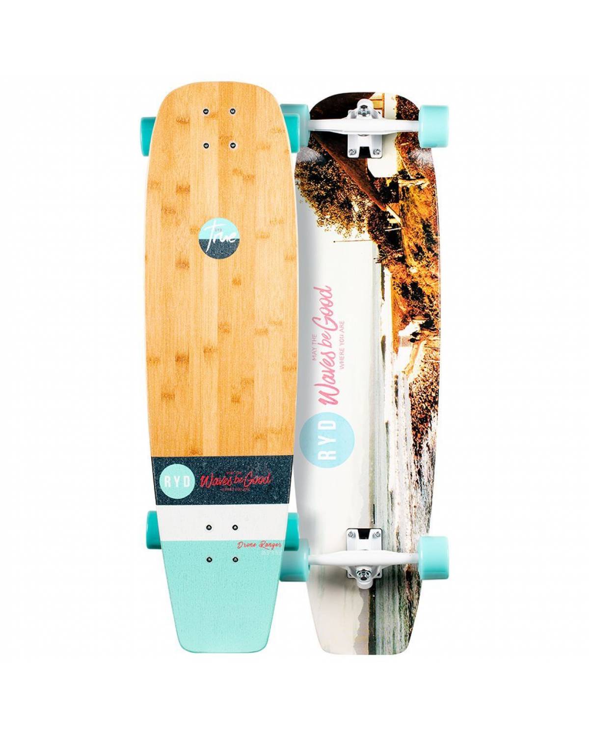 RYD True Drone Ranger 35.5" Surfskate/Cruiser Skateboard