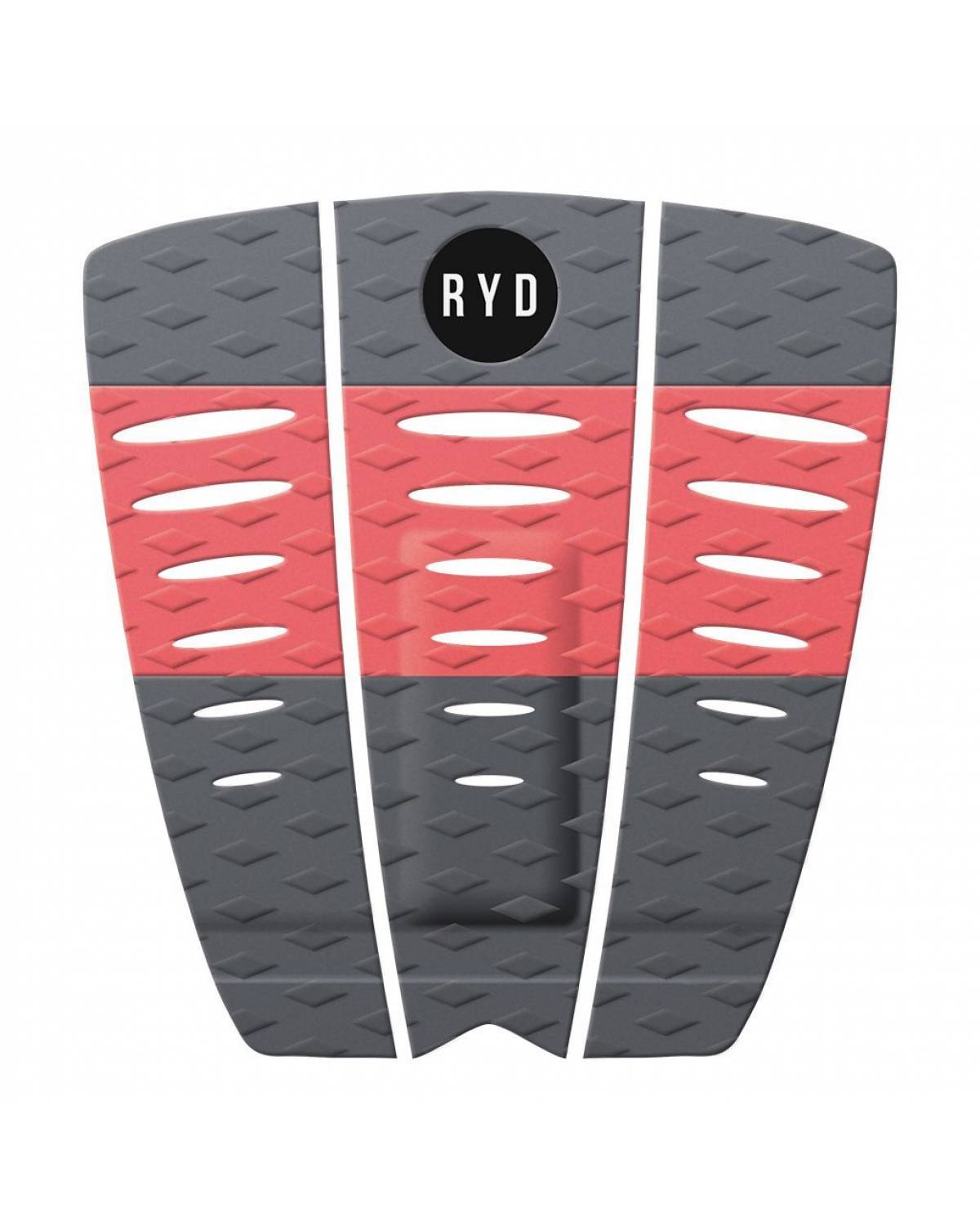 Layback 3 Piece Traction - Grey/Red