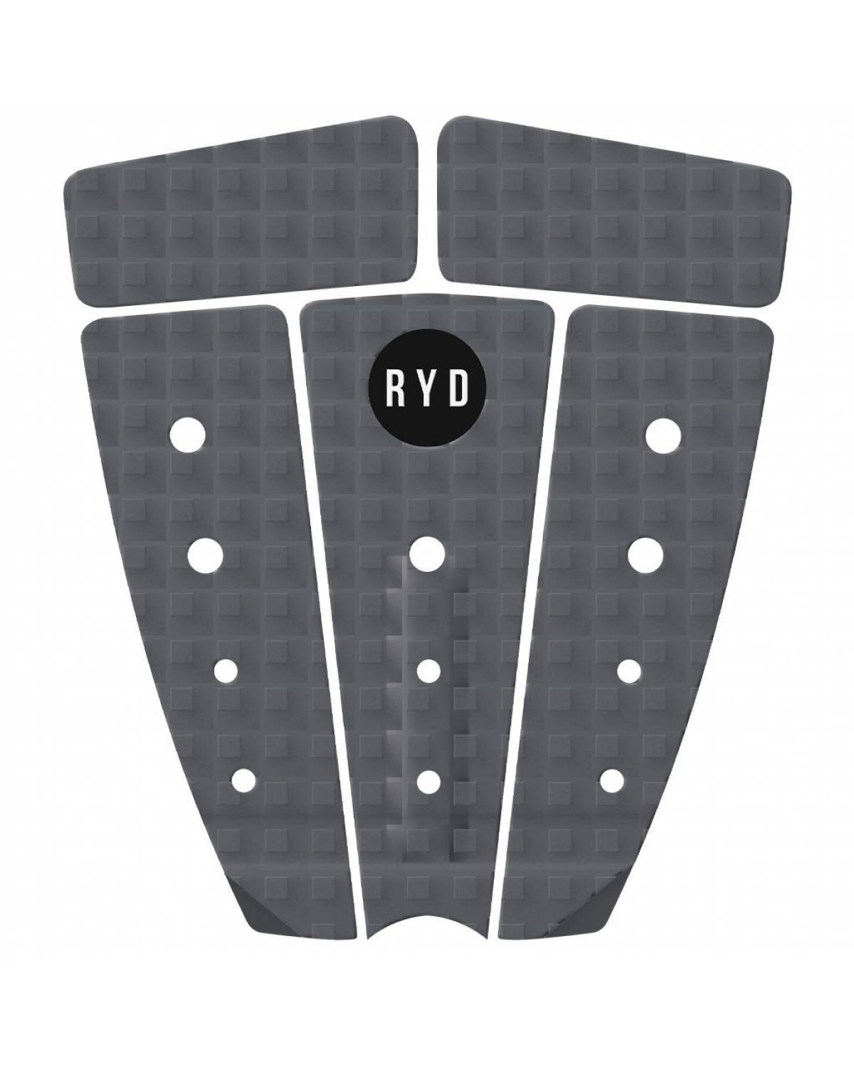Roboto 5 Piece Traction Square Groove - Grey