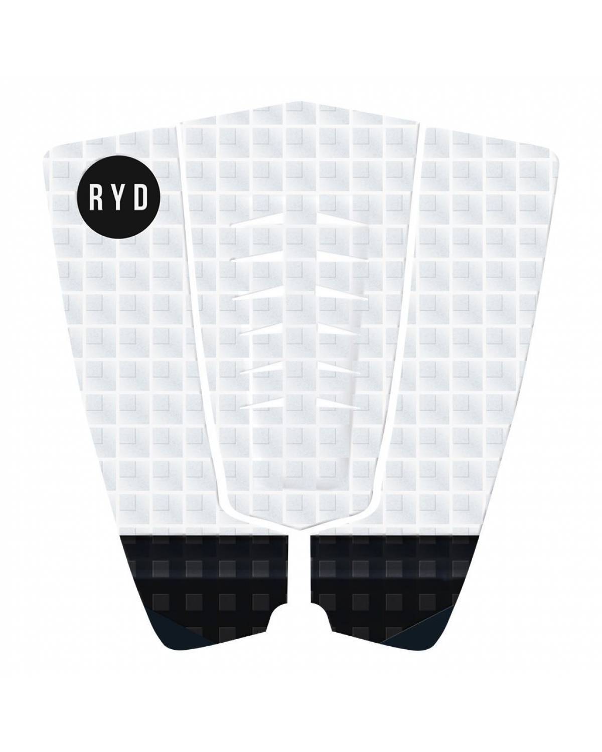 True 3 Piece Traction Square Groove - White/Black