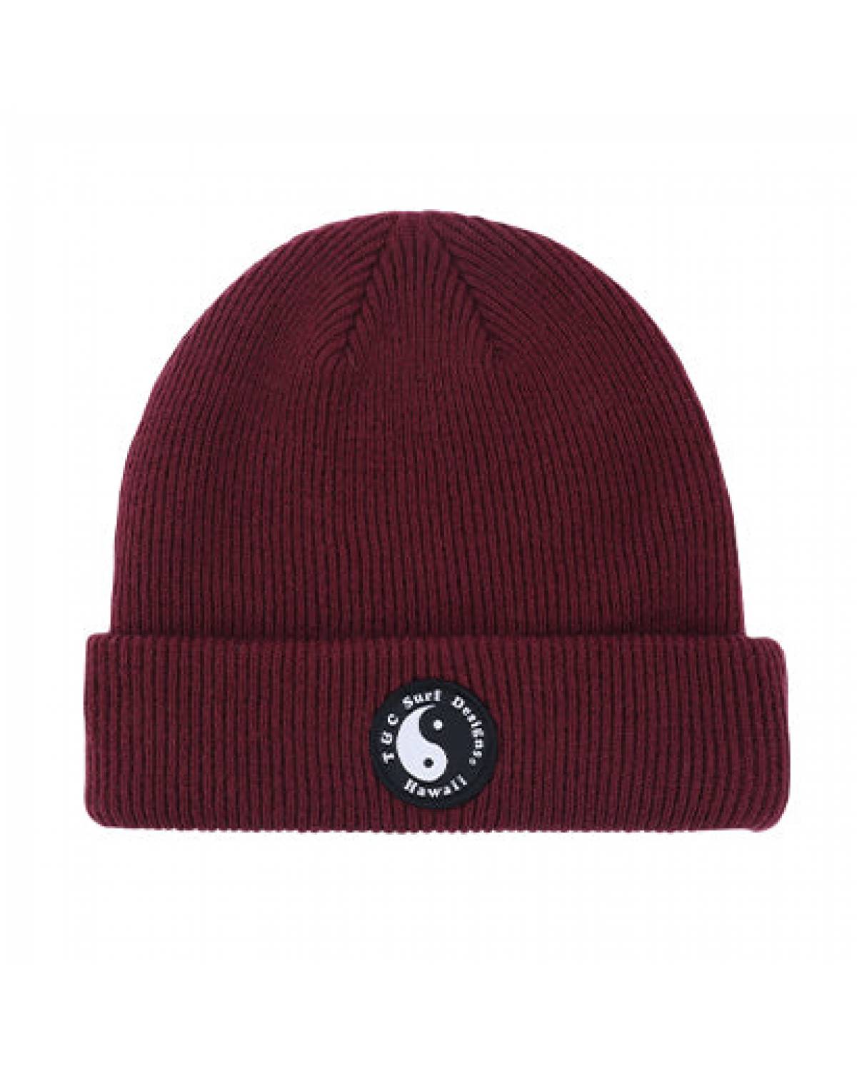 T&C Surf OG Beanie - Burgundy