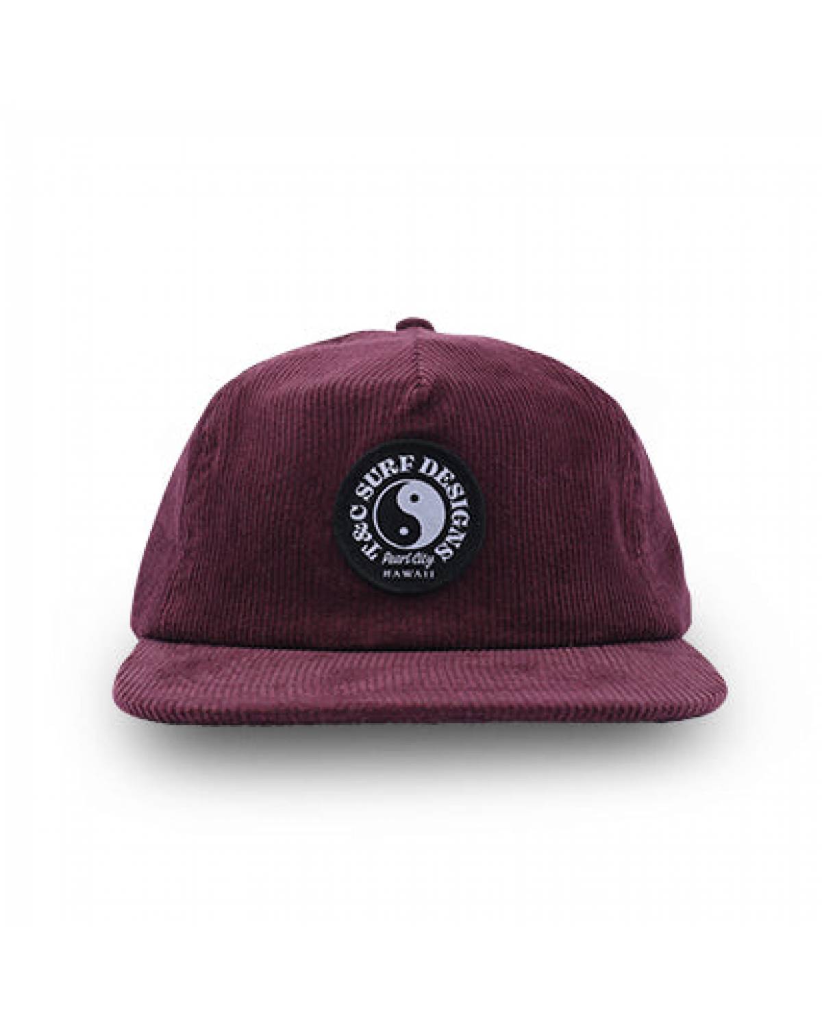 T&C Sunset Cord Cap - Burgundy