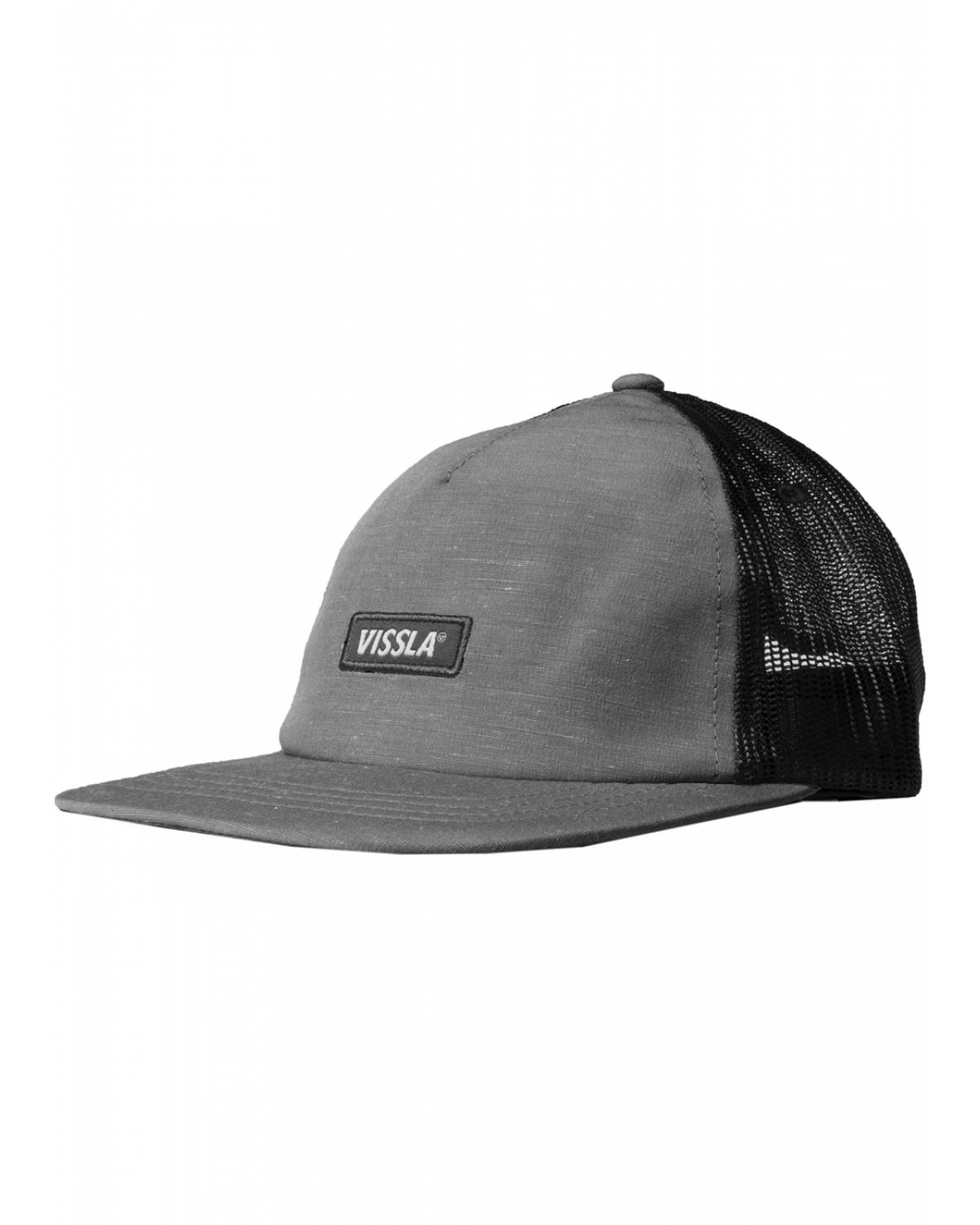 Vissla Lay Day Eco Trucker Hat - Phantom front