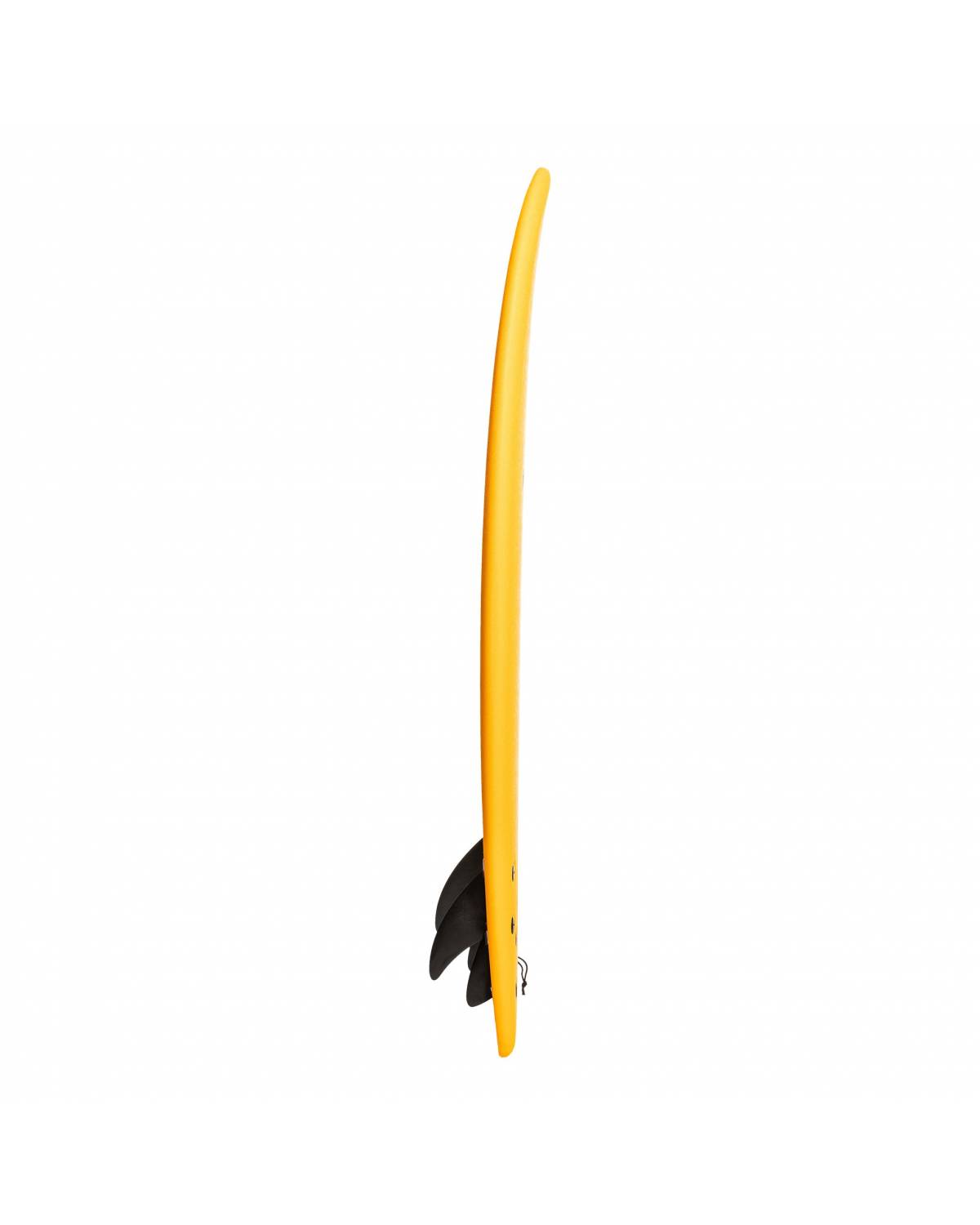 Marlin 5'8 Quad Bonzer Softboard - Pumpkin side