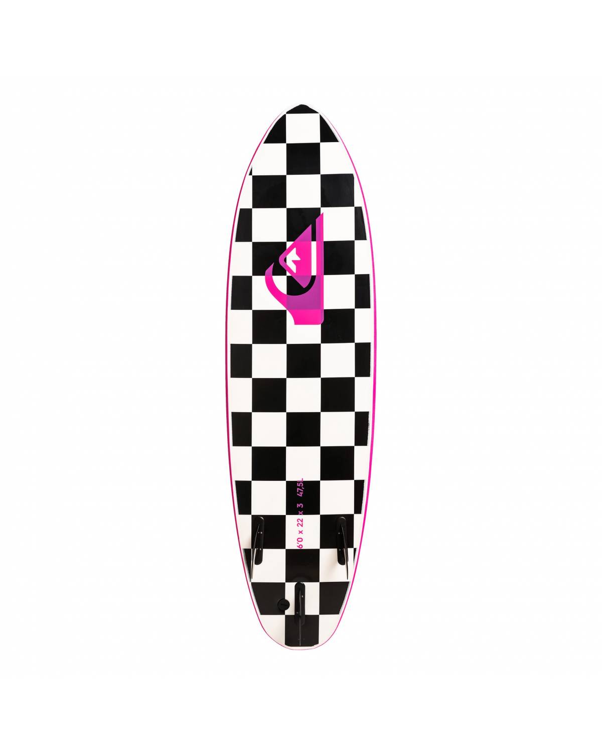 Quiksilver Discus Softboard 6'0 - Pink bottom