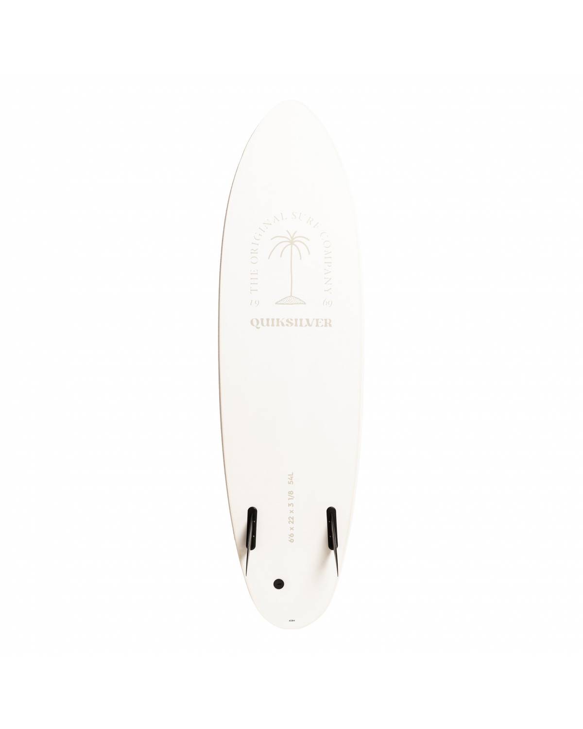 Quiksilver Twin Softboard 6'6 - White bottom