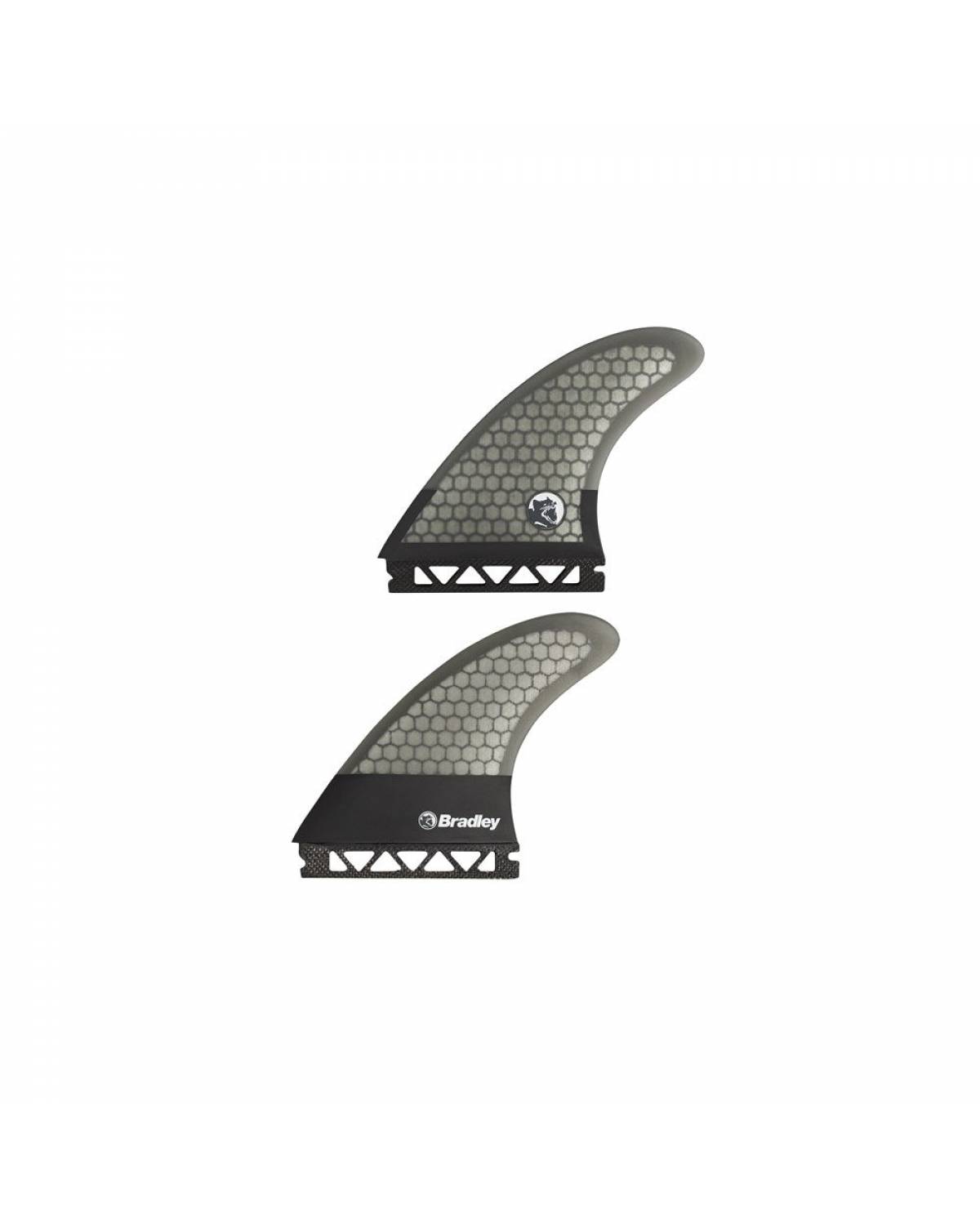 Quiksilver Christiaan Bradley Quad Rear Fins - Black