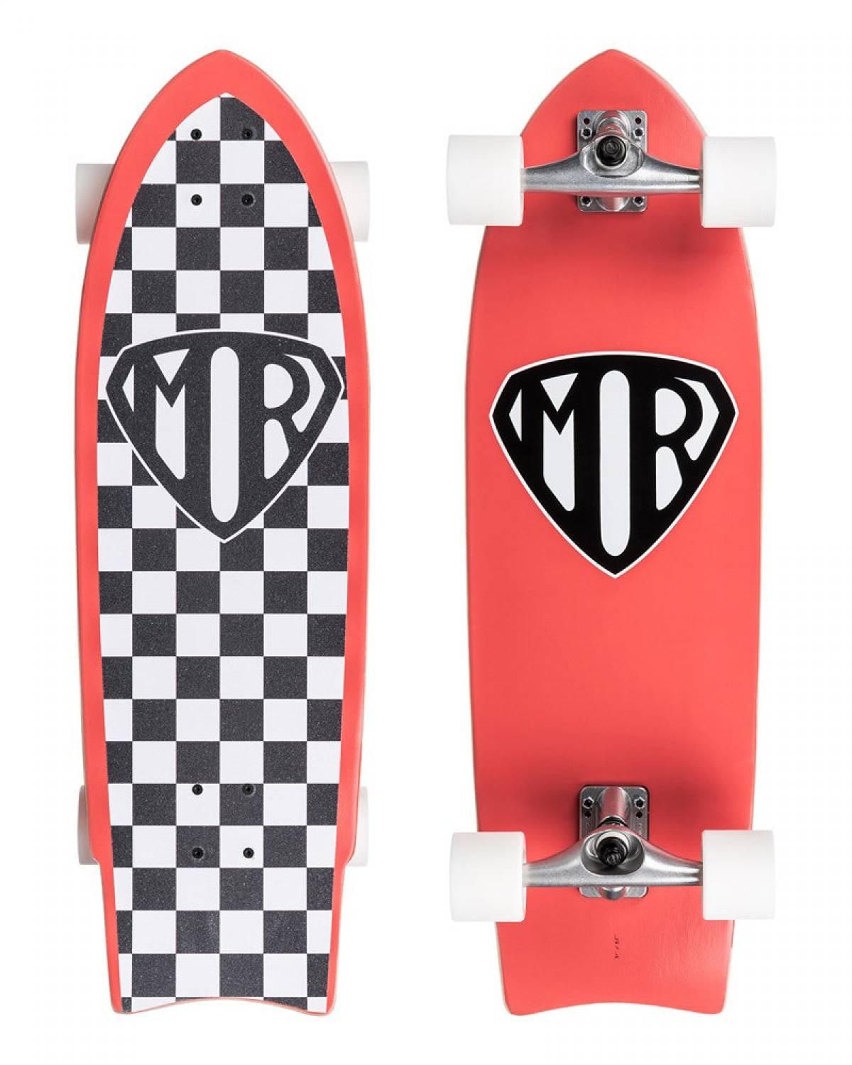 Quiksilver Mark Richard Edition Super Surf Skate - Pink Chess
