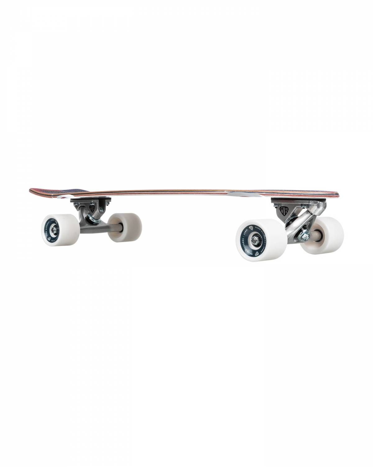 Quiksilver Mark Richards MR Edition Retro Cruiser Skateboard - White side angle