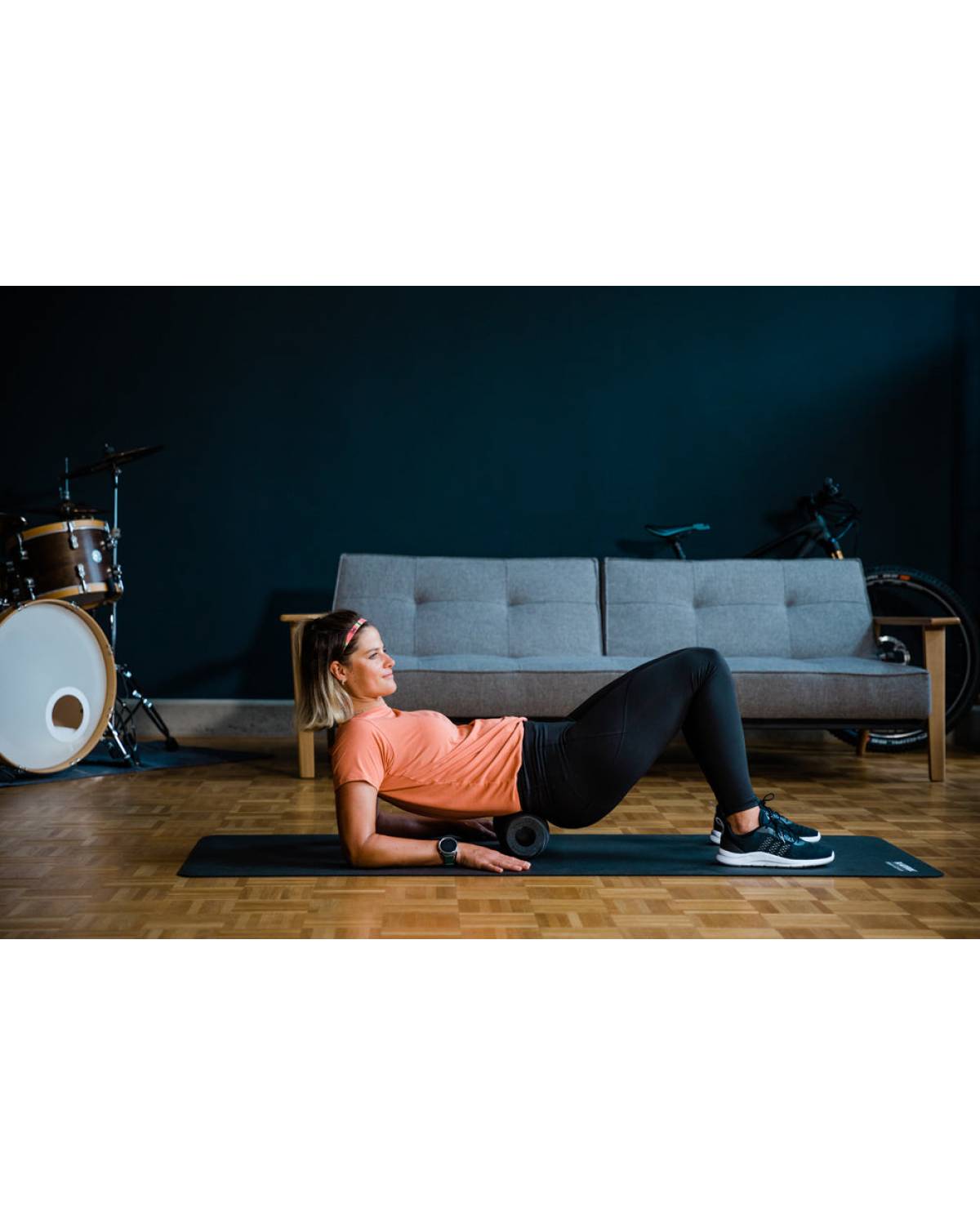 BLACKROLL®  Twin Foam Roller on model