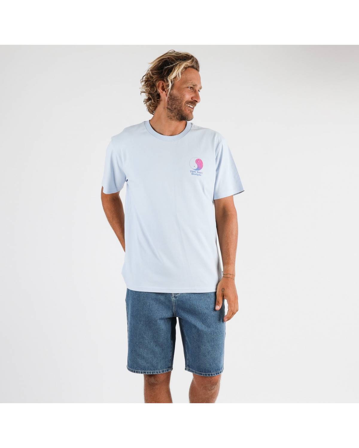 Retro Twin Tee - Ice