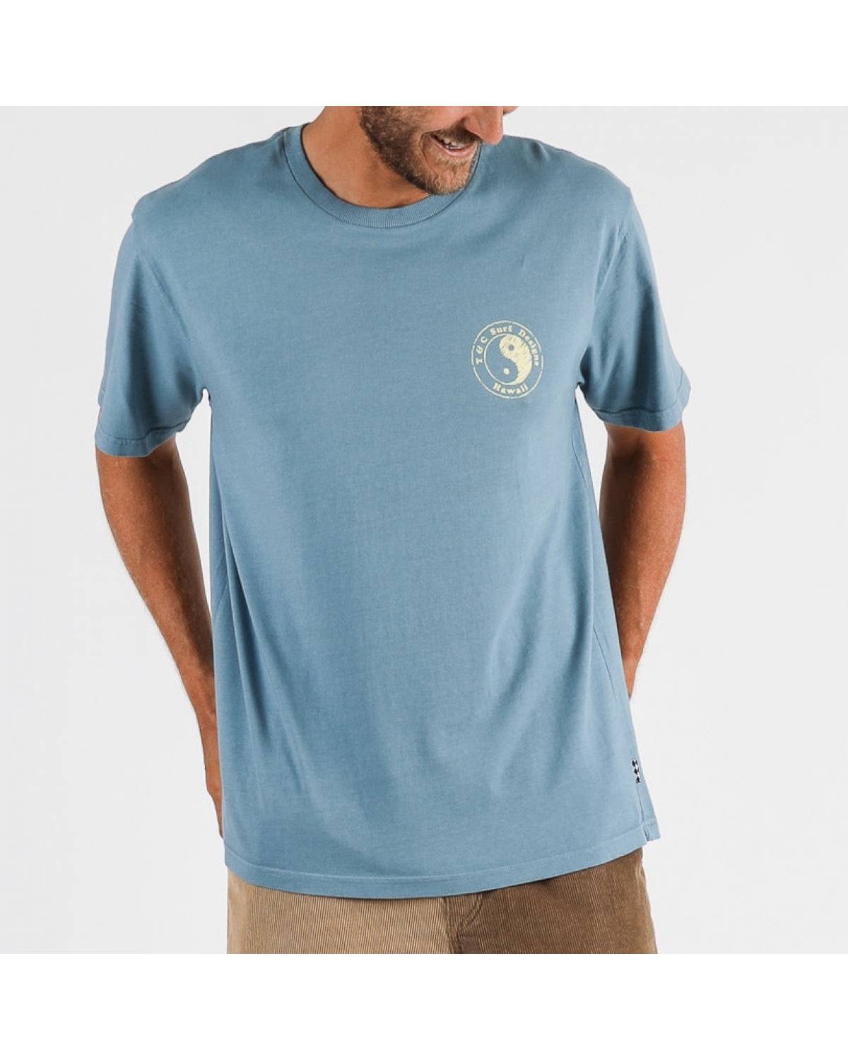 Monochrome Tee - Washed Ocean