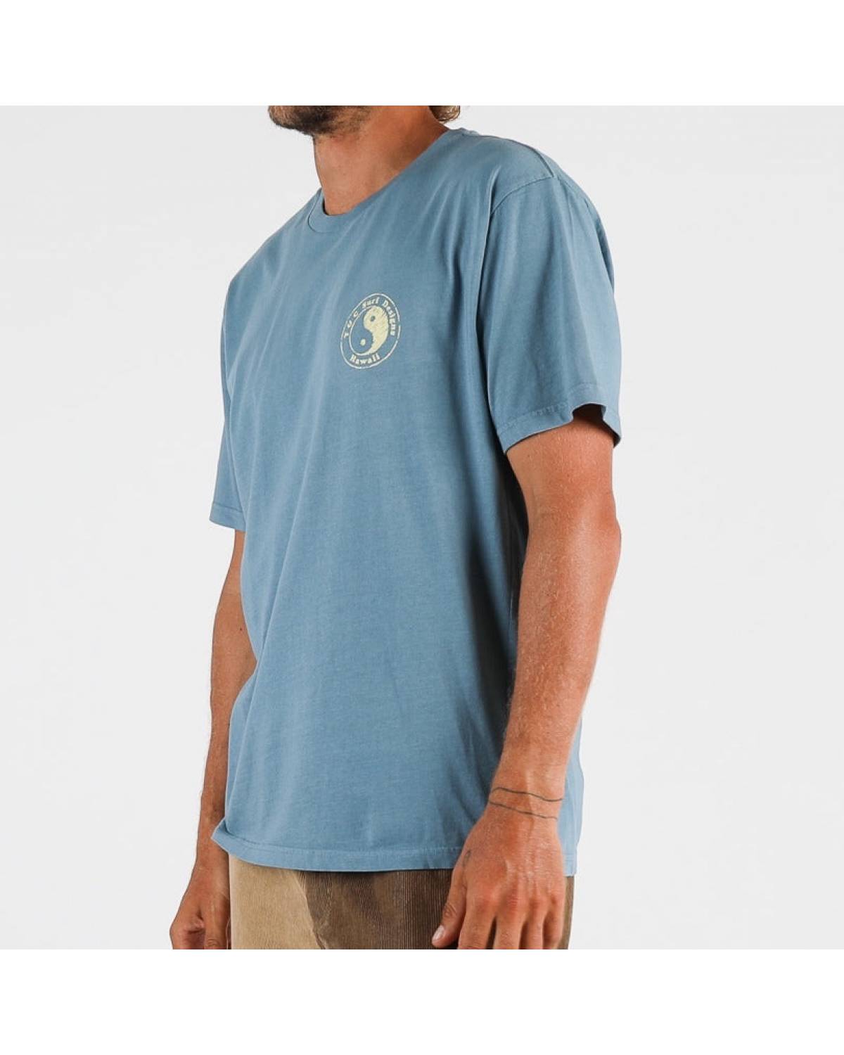 Monochrome Tee - Washed Ocean