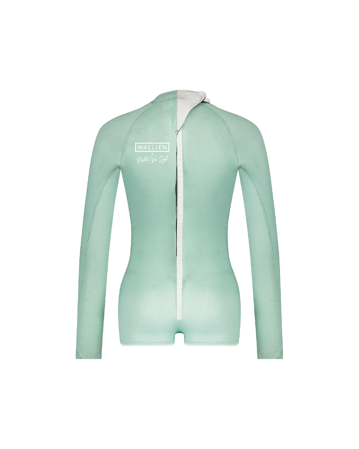 Nikki van Dijk Springsuit Boyleg - Aquamarine Gradient - WALLIEN Australia