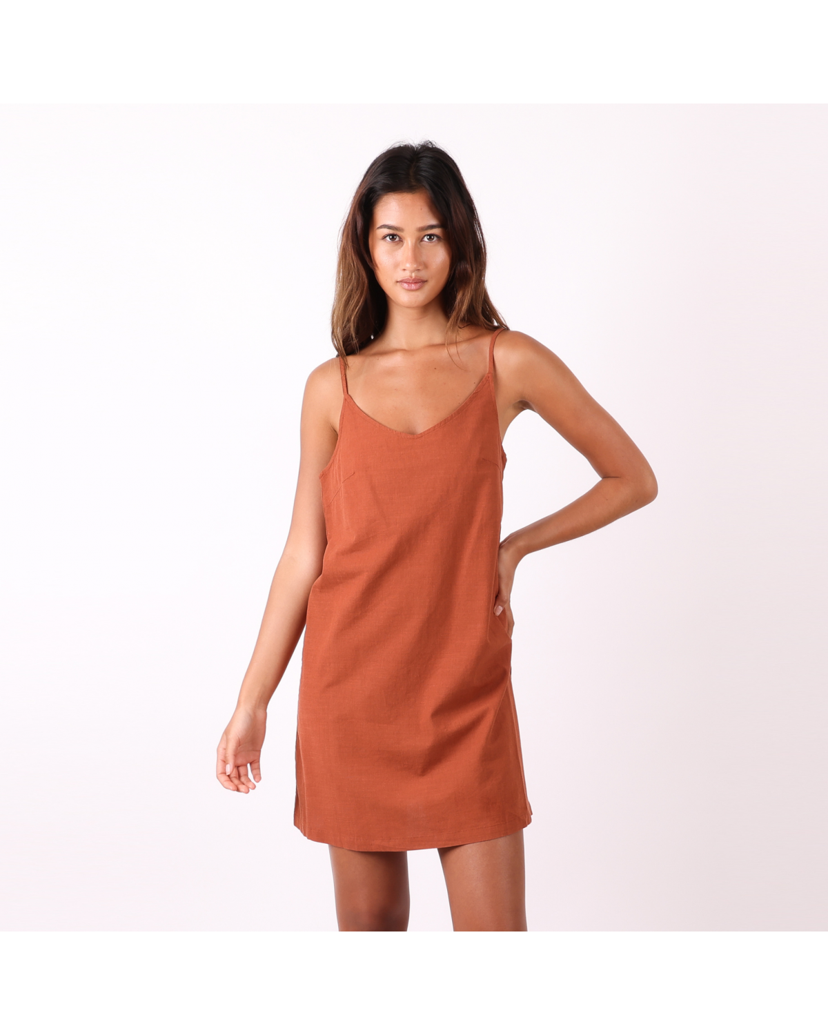 Essential Sun Dress - Rust