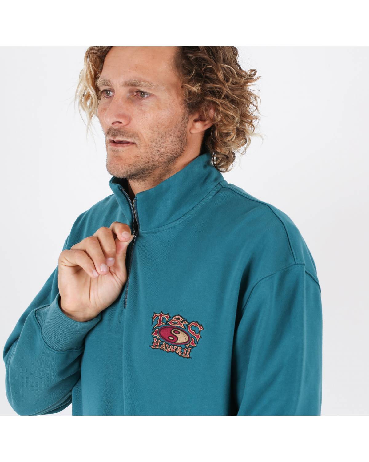 Thruster 1/4 Zip - Teal