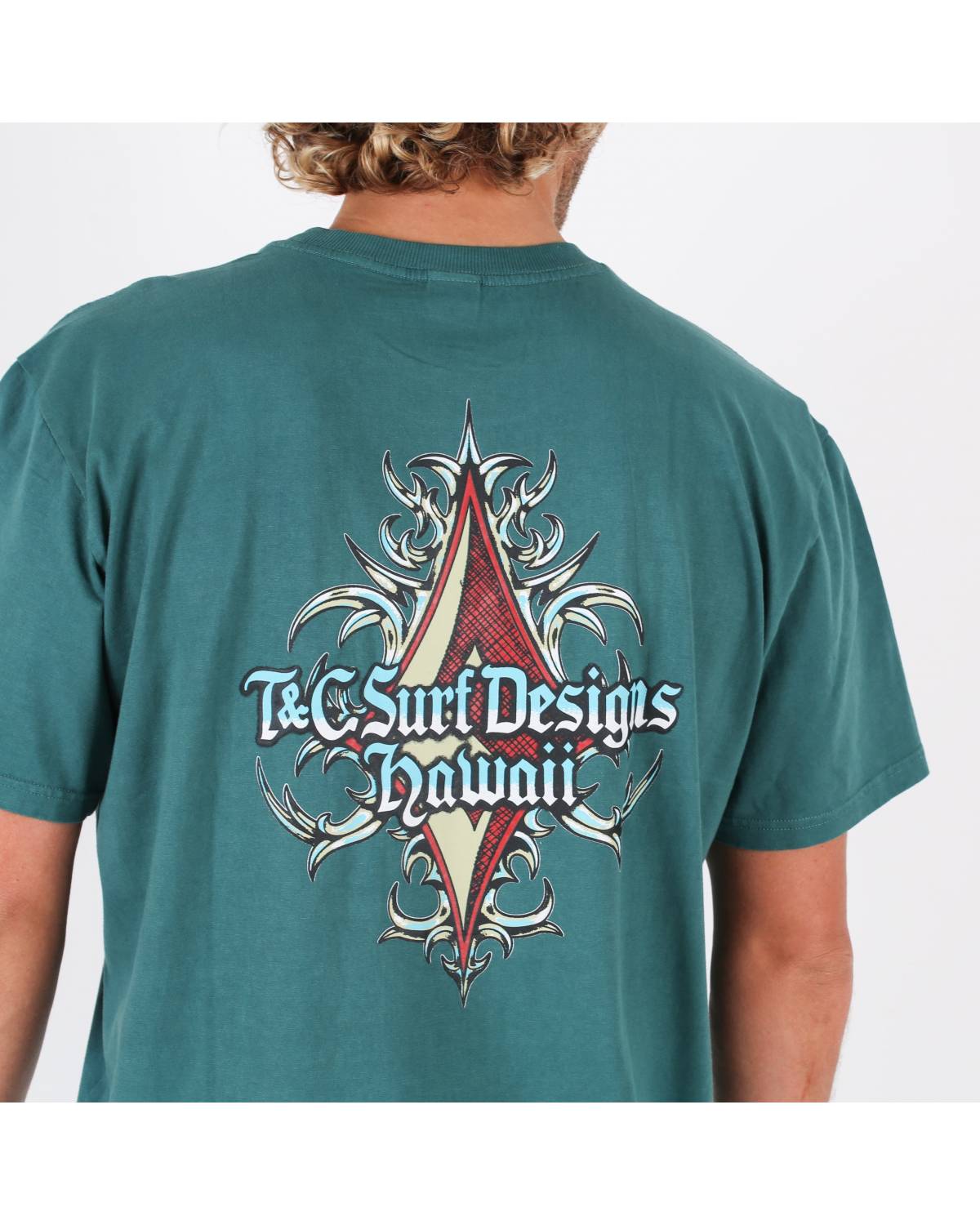 Sonic Tee - Washed Emerald