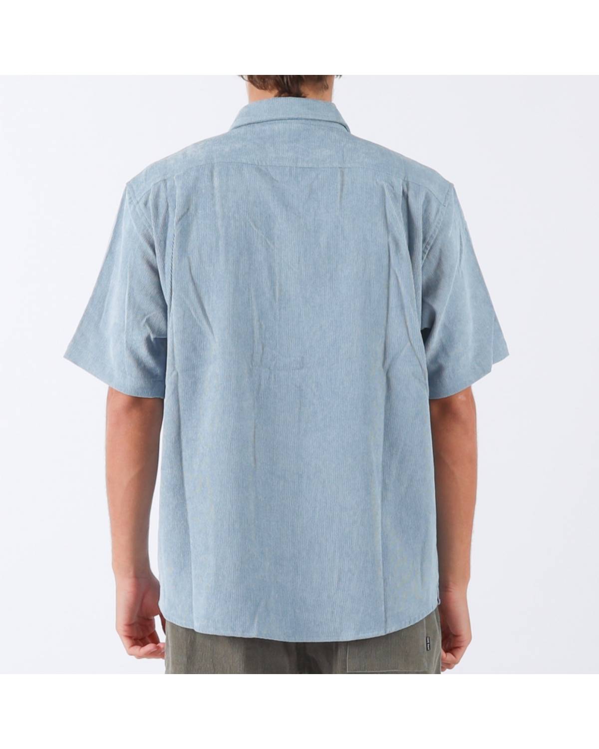 Back view of Whaler Cord S/S Shirt