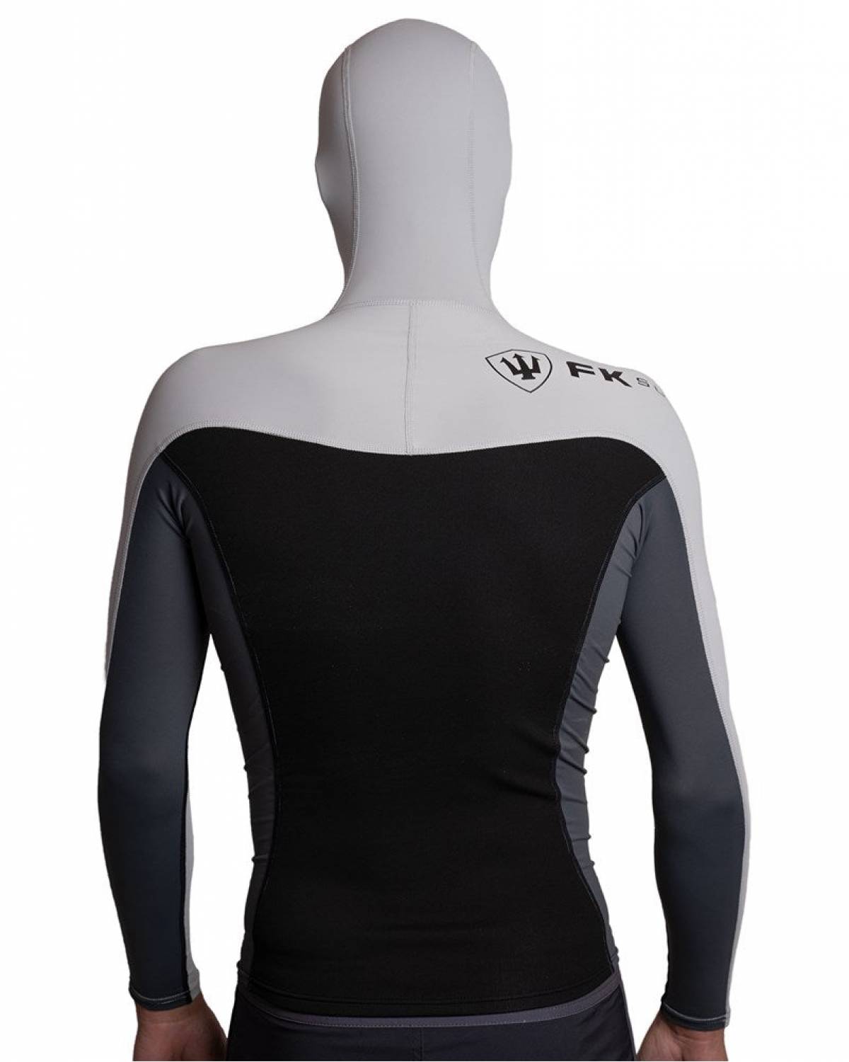 FK Mens L/S Hooded Neo Lycra Vest