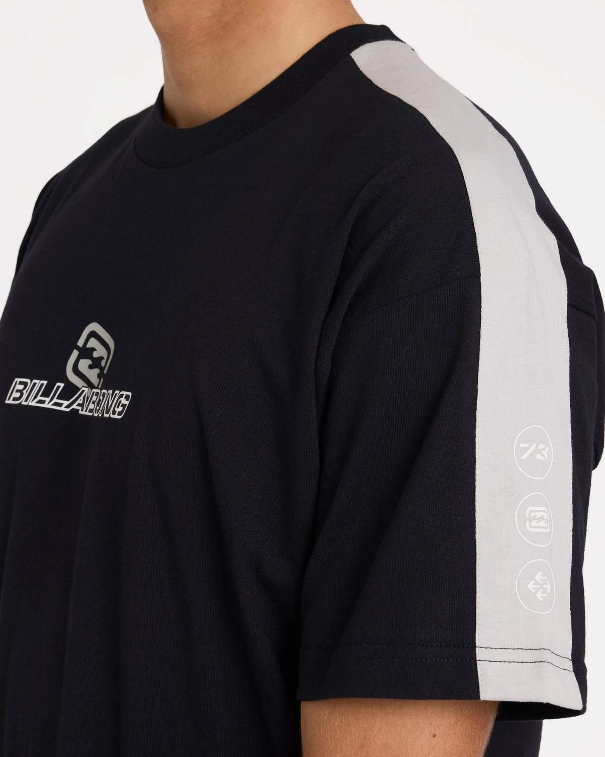 Mens Spec 73 T-Shirt - BLACK Detail