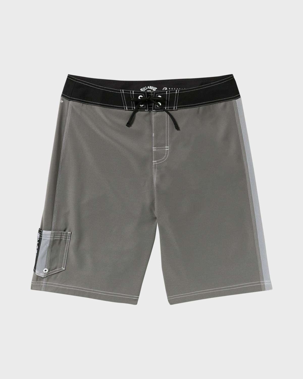 Front view of Boardshorts - PEWTER