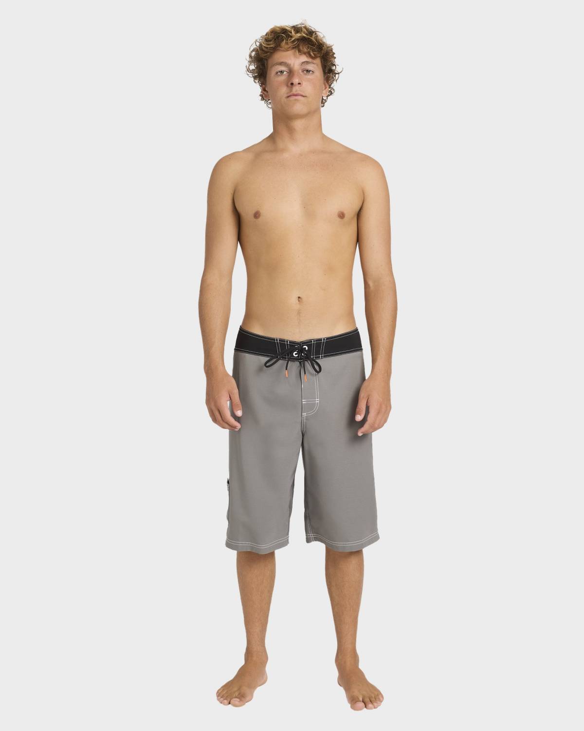 Front view of Boardshorts - PEWTER