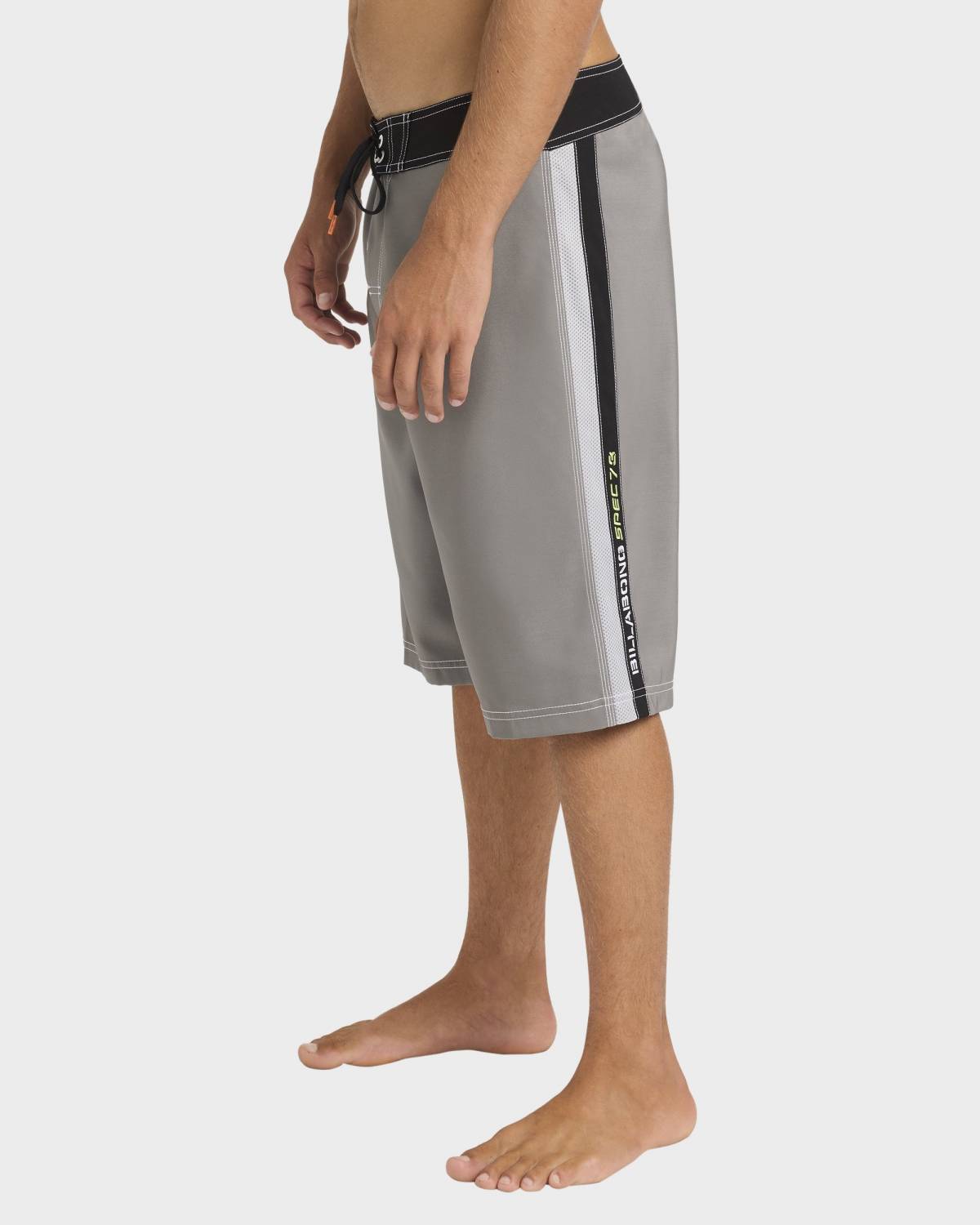 Side view of Boardshorts - PEWTER