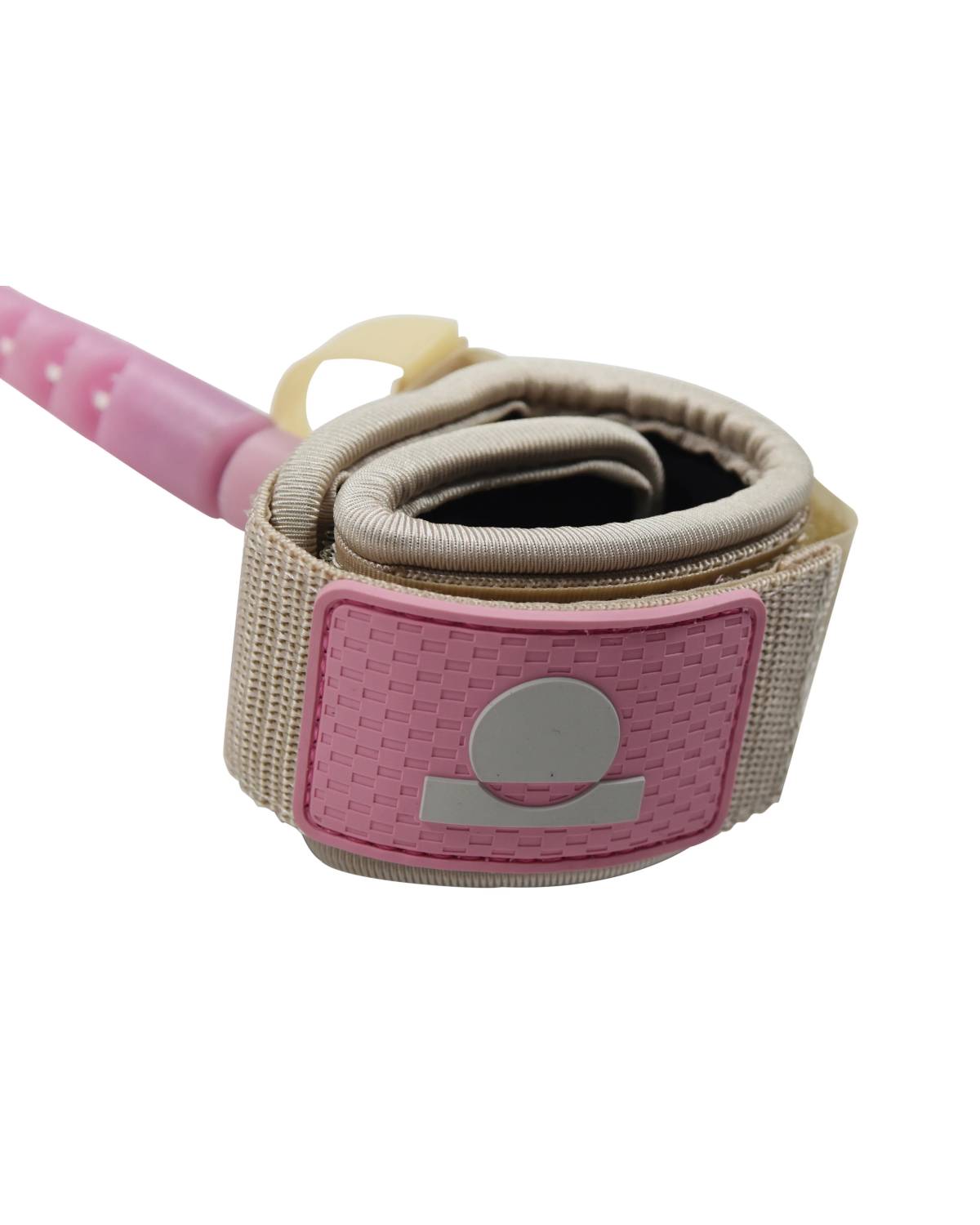 Summer vibes Session Bodyboard Wrist Coil Leash - Pink - Summer vibes