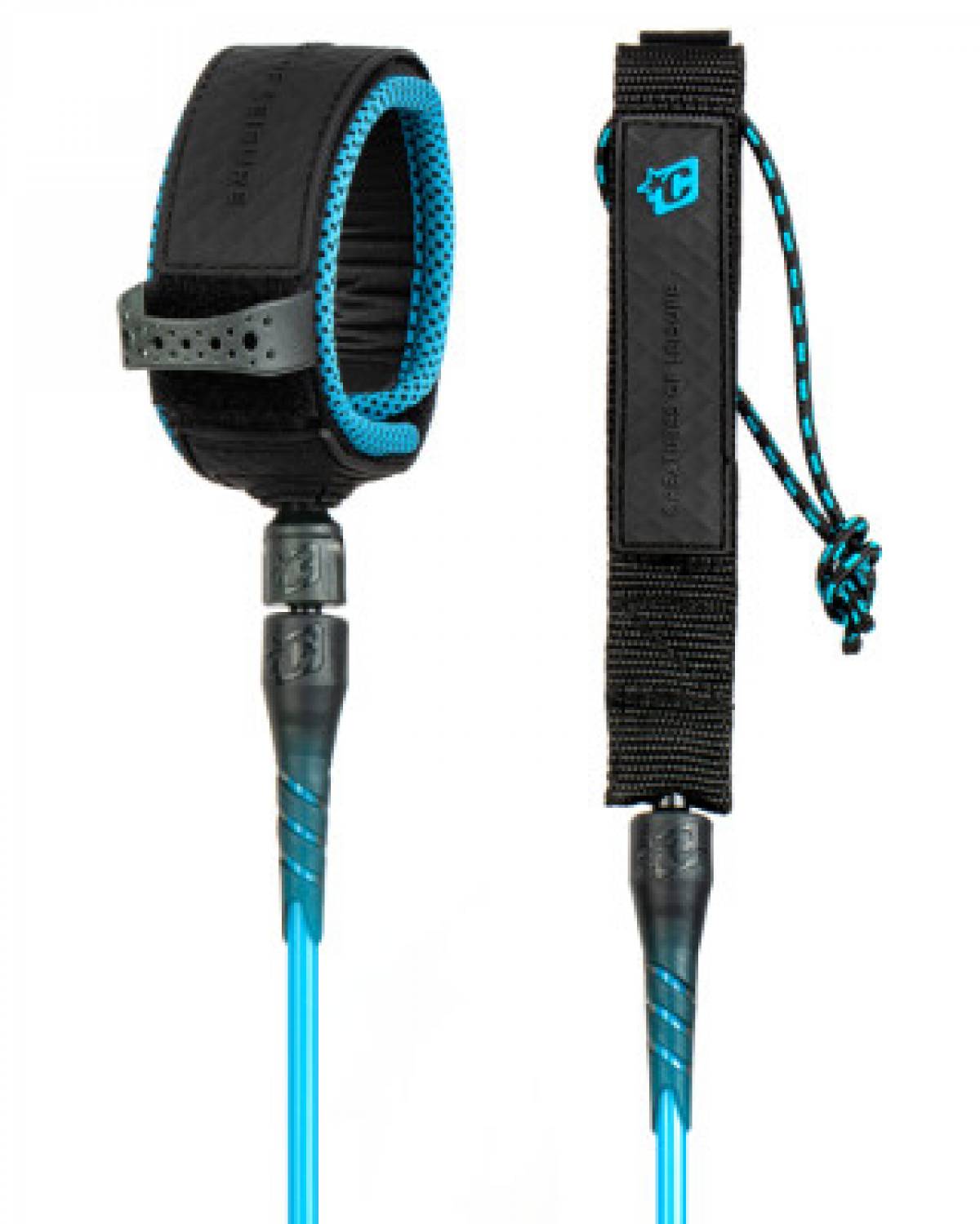 5ft Reliance Lite - Black/Cyan