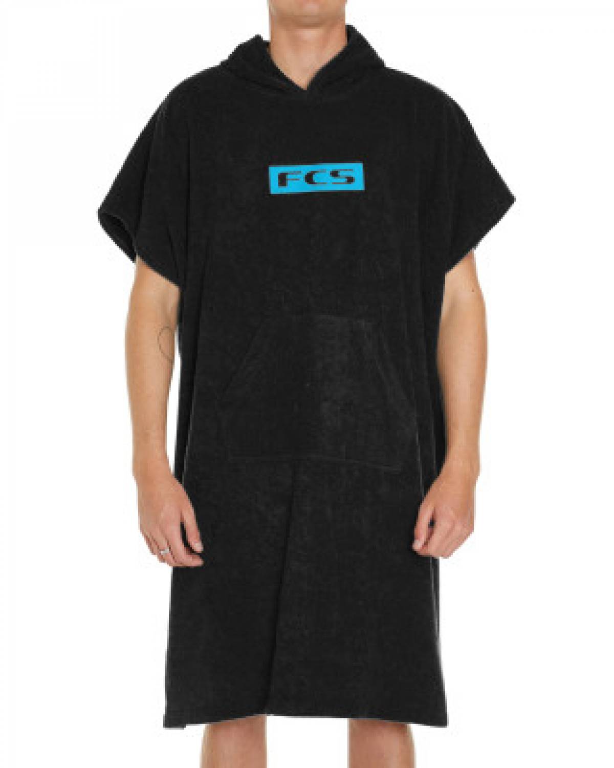 FCS Towel Poncho - black