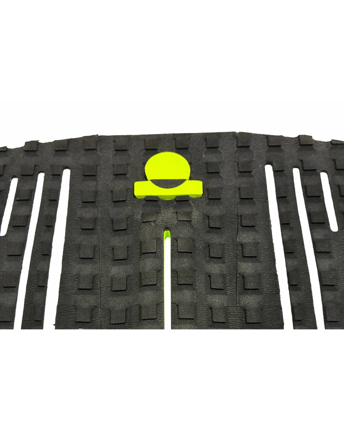 Summer vibes Session 3-Piece GROM SIZE surfboard deck grip traction tail pad - Yellow