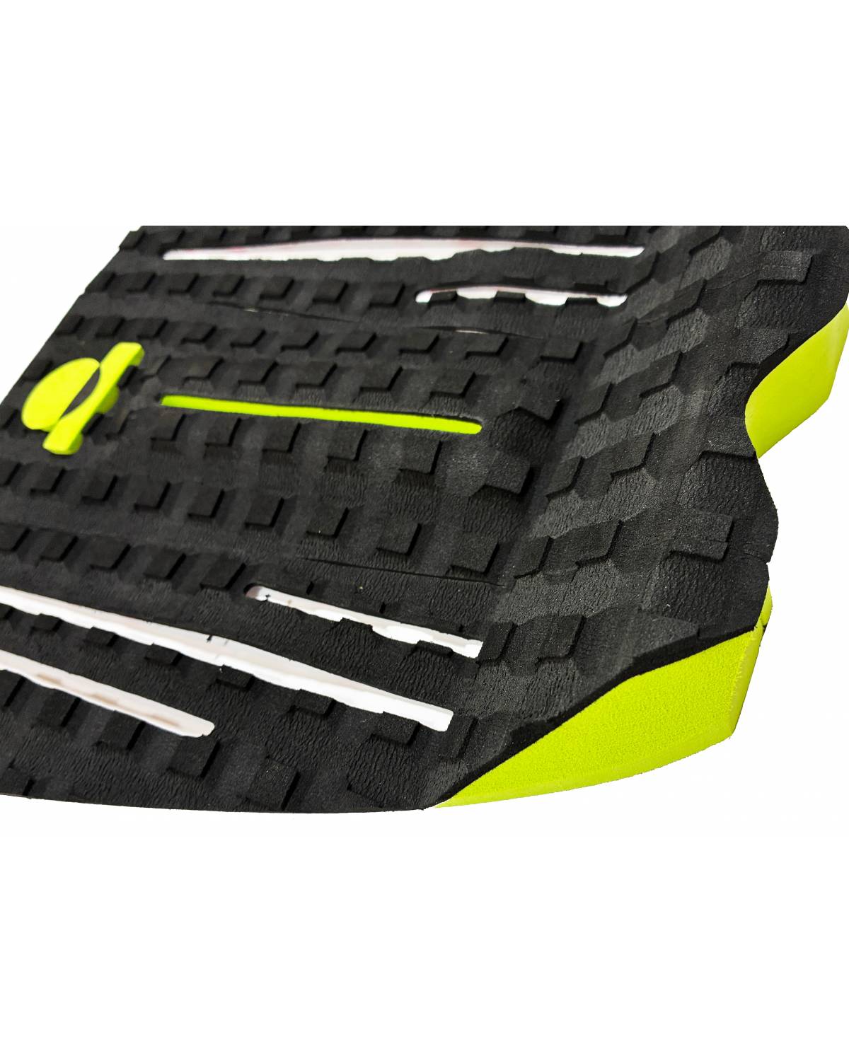 Summer vibes Session 3-Piece GROM SIZE surfboard deck grip traction tail pad - Yellow