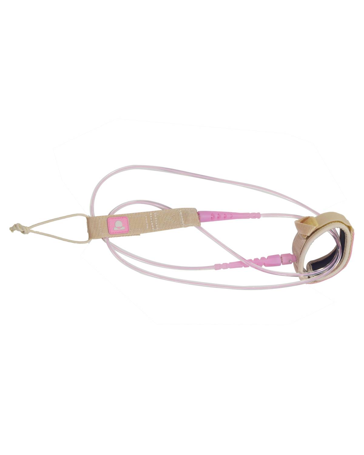 Summer vibes Session 6ft surfboard Leash Leg rope - Pink - Summer vibes