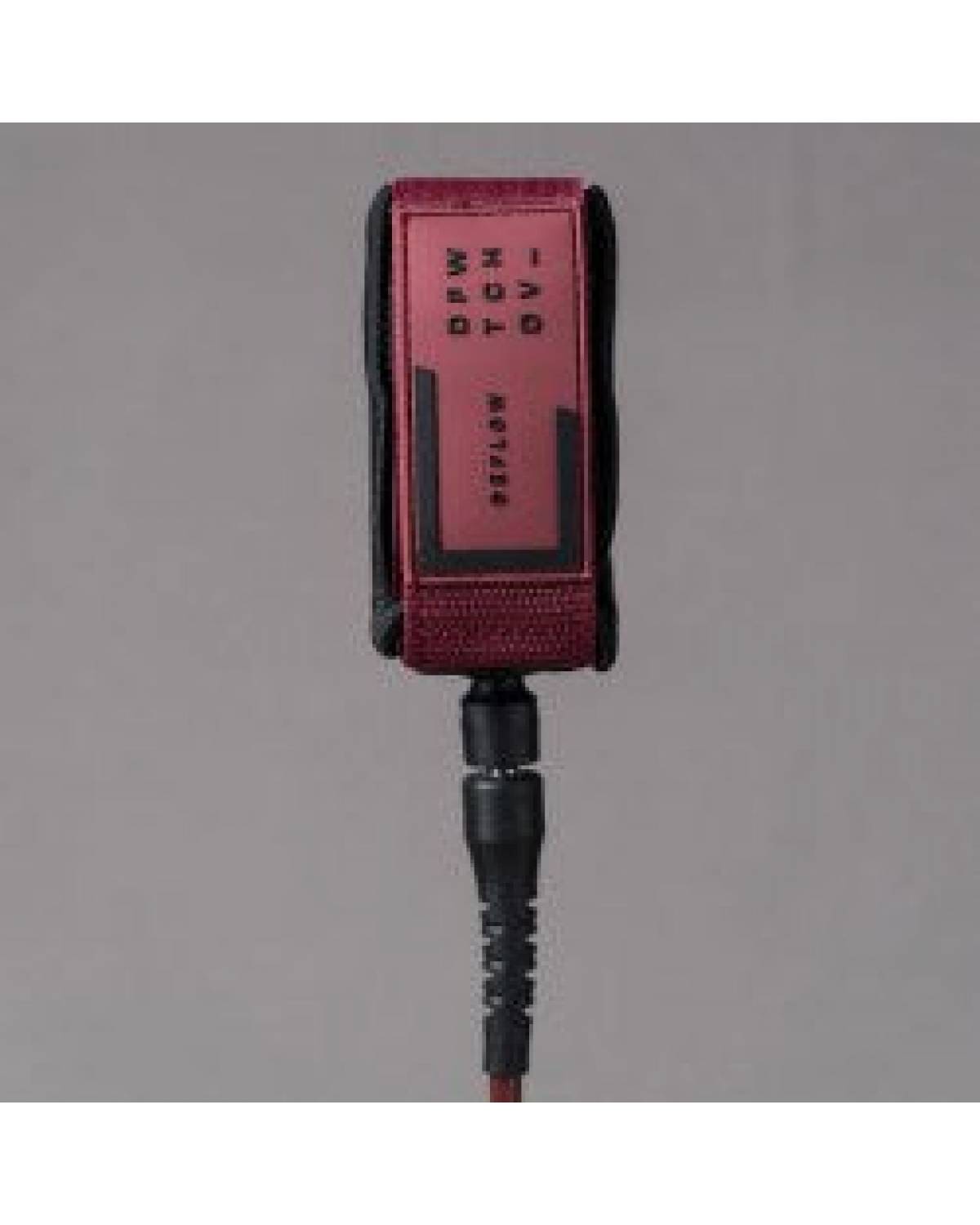 Bravosurf | DEFLOW ULTRACOMP LEASH 5FT 5MM | Burgundy