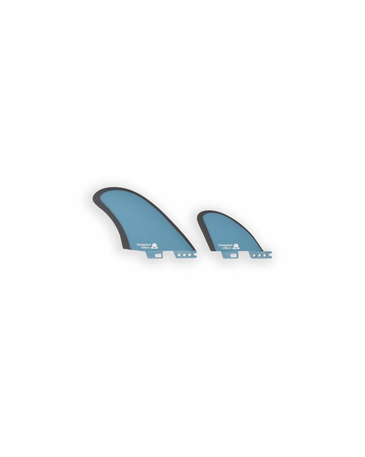 Summer vibes Quad Mid Keel 4-Fin Set FCiiCompatible - Blue