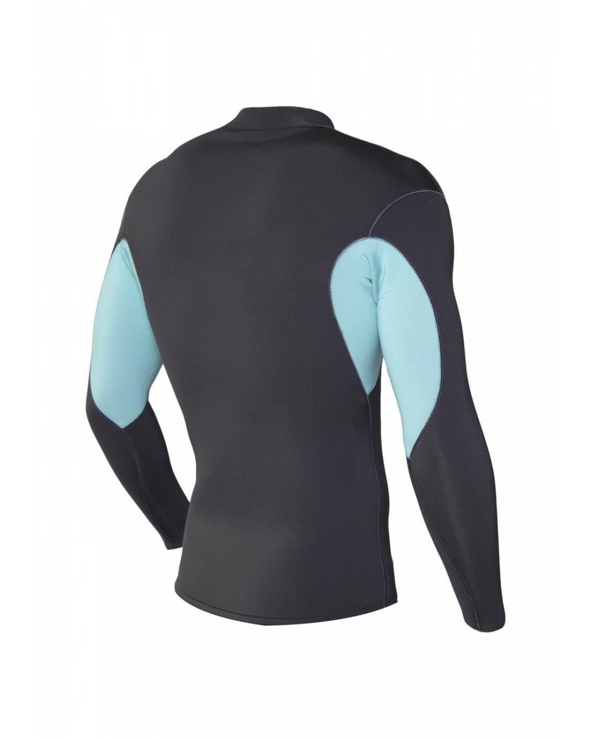 Solid Sets 2mm Front Zip Jacket - Phantom