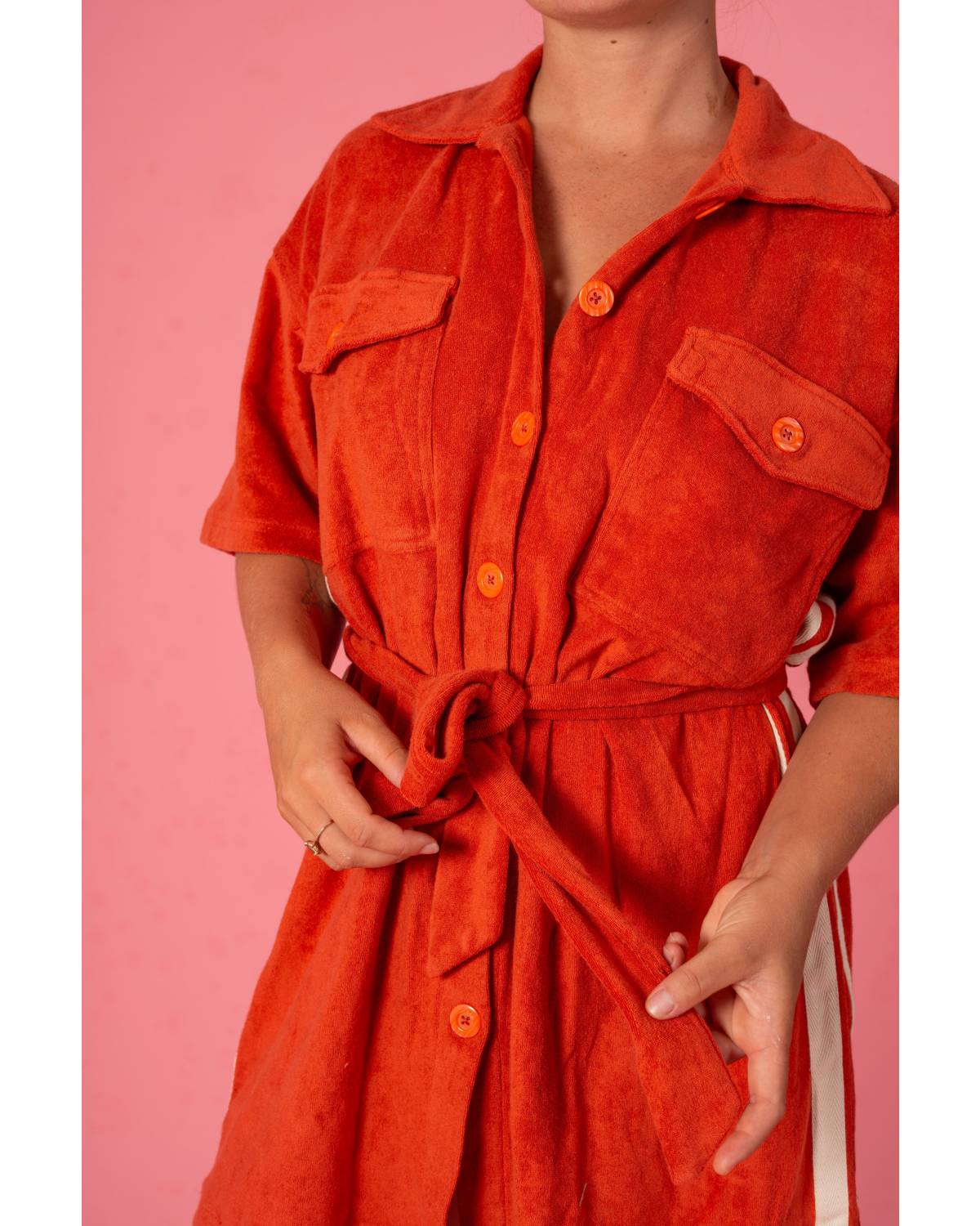 Close-up of Après Surf Dress
