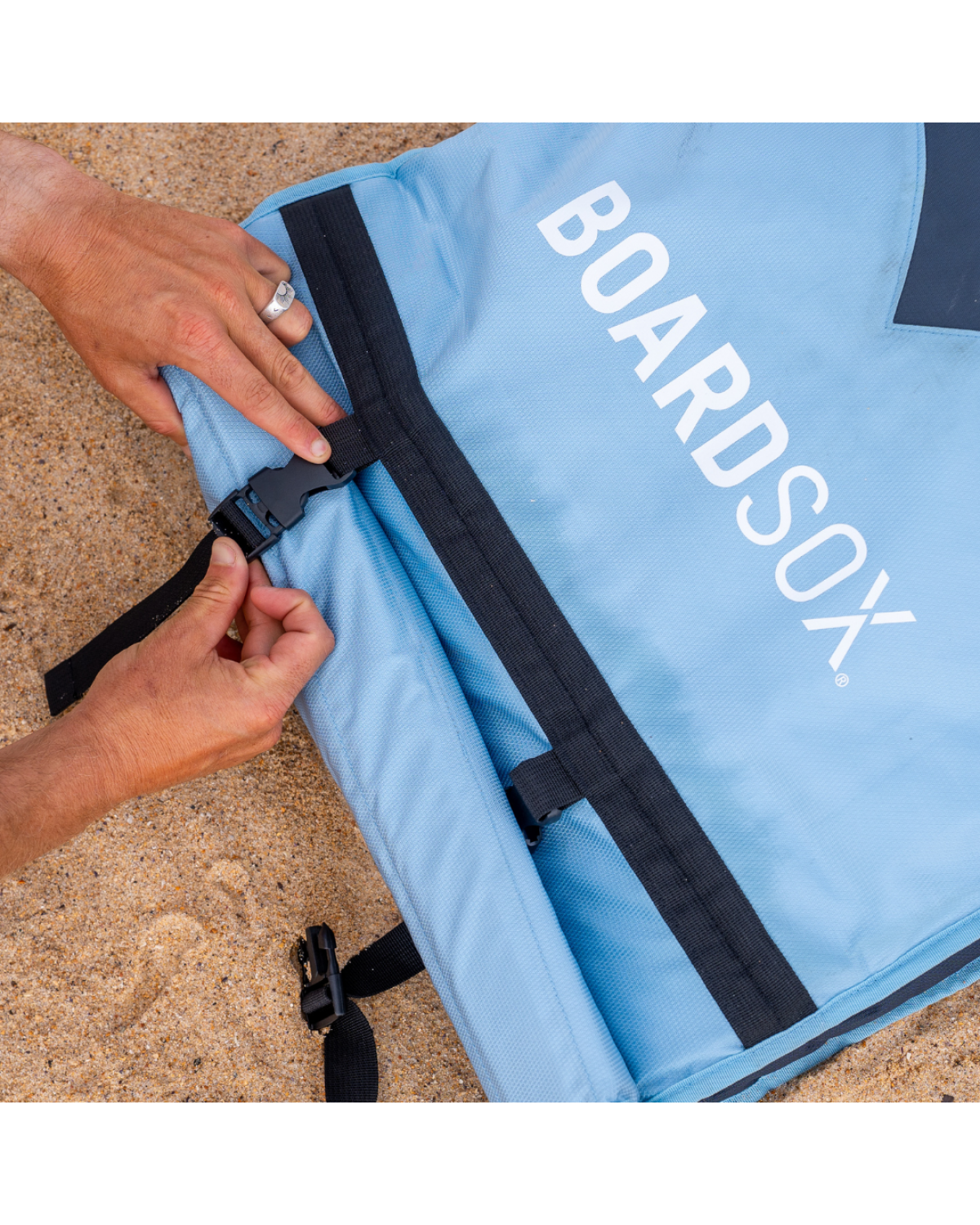 Surfboard cover detail