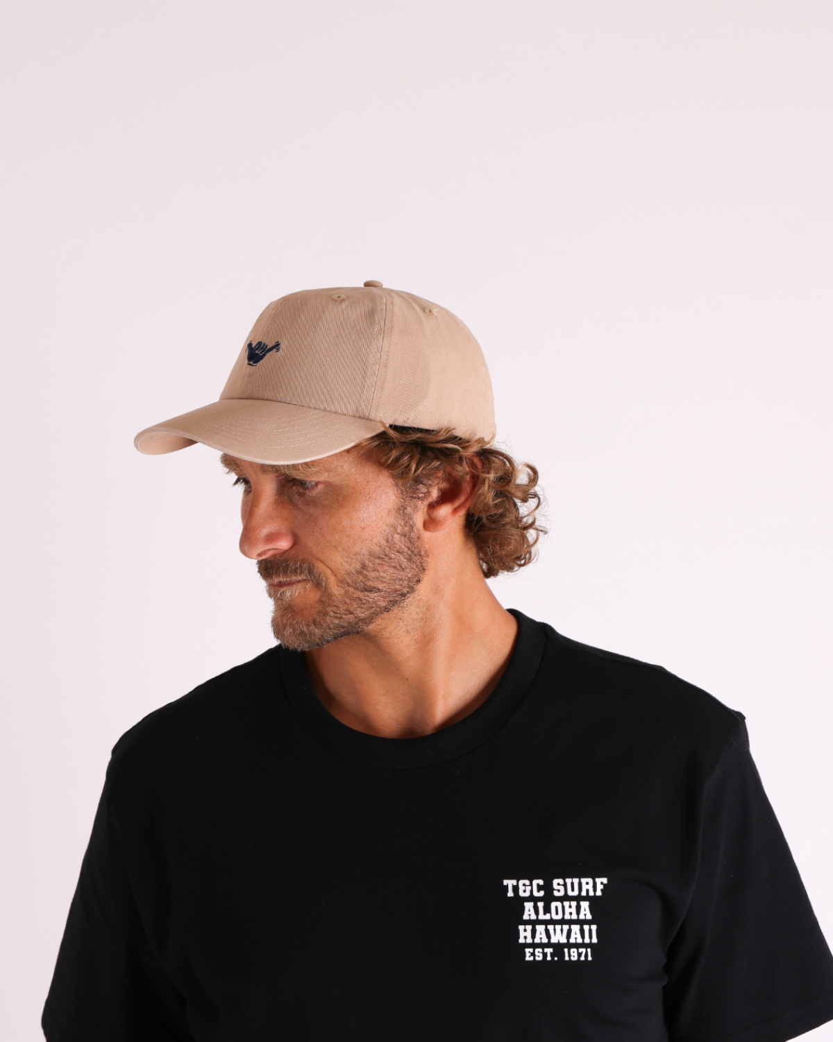 Shakka Aloha Dad Cap - Sand Lifestyle