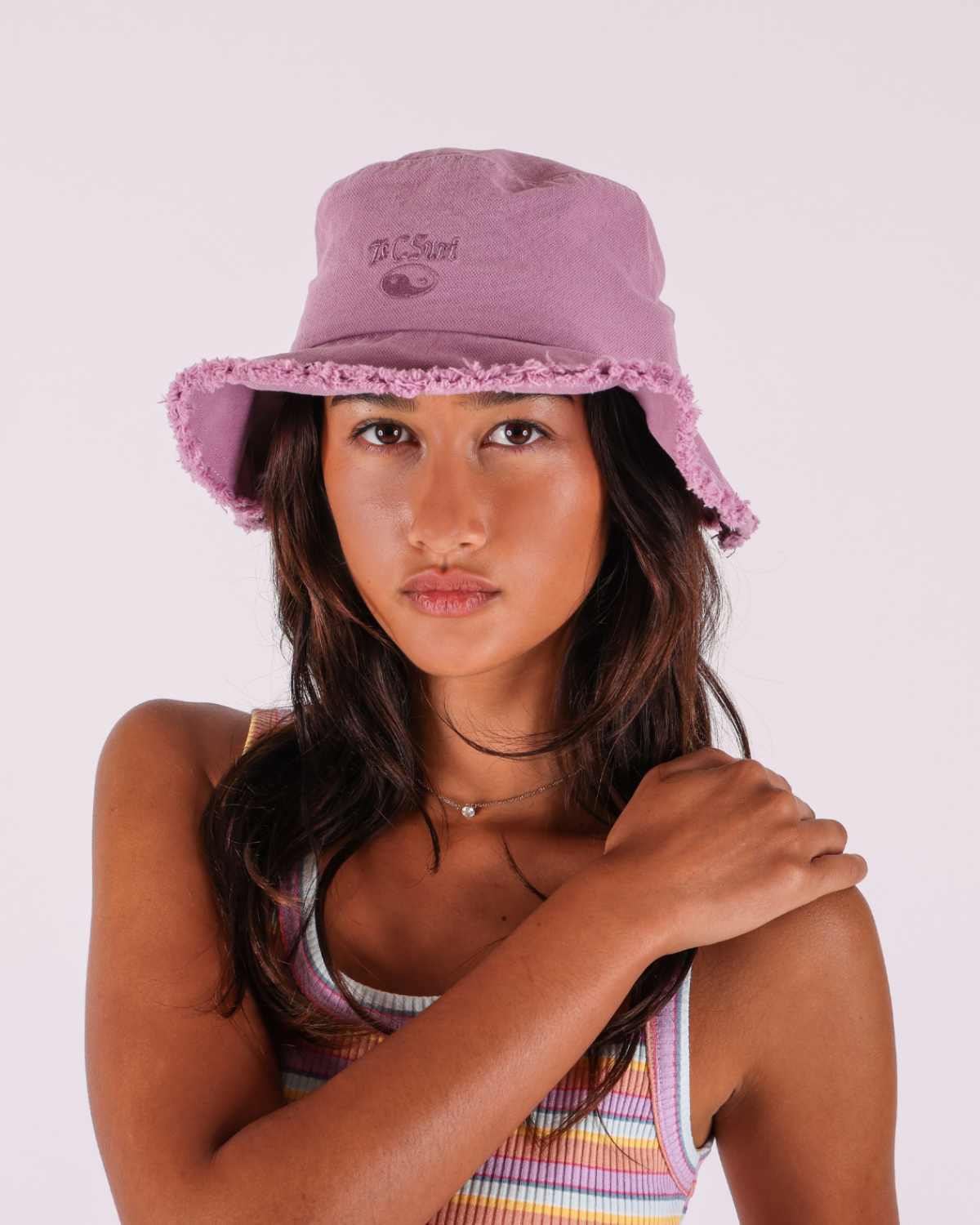 Lifestyle Image - Lilac Hat