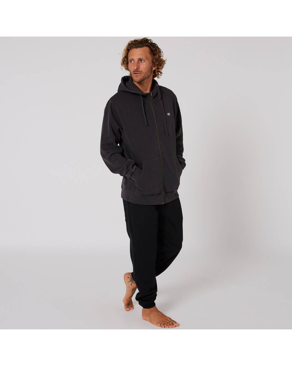 Corp Zip Hoodie Big Mens