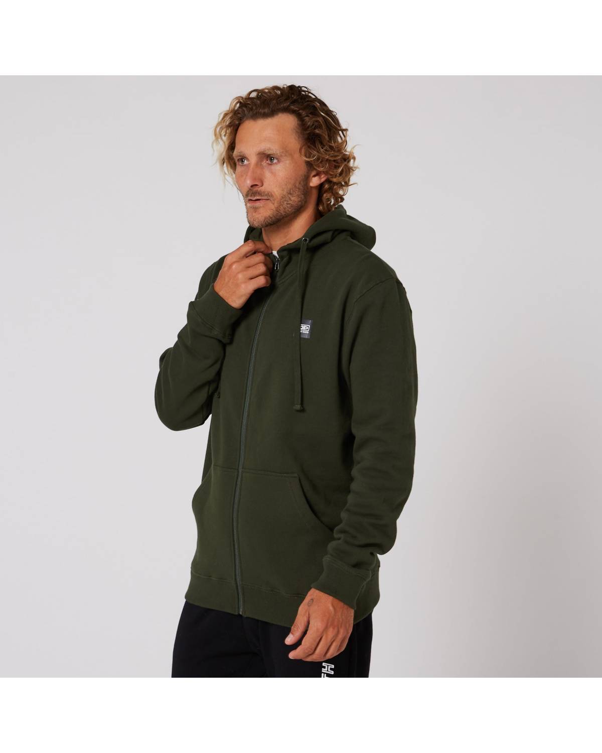 Corp Zip Hoodie Big Mens