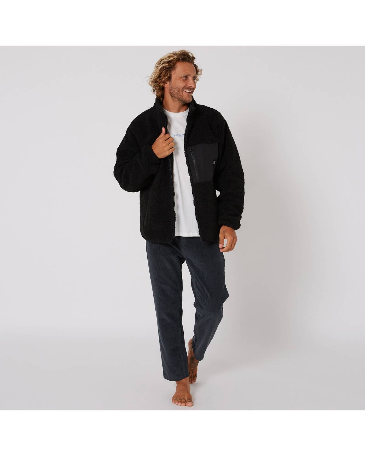 Peak Zip Sweat