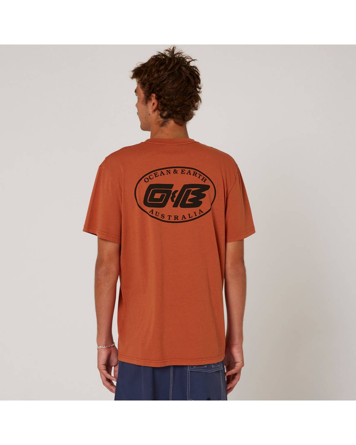 Washed Oval Heritage Tee Big Mens