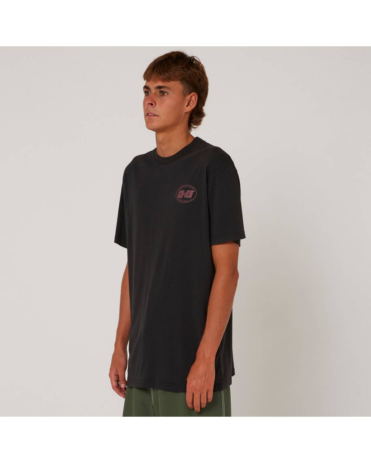 Washed Oval Heritage Tee Big Mens