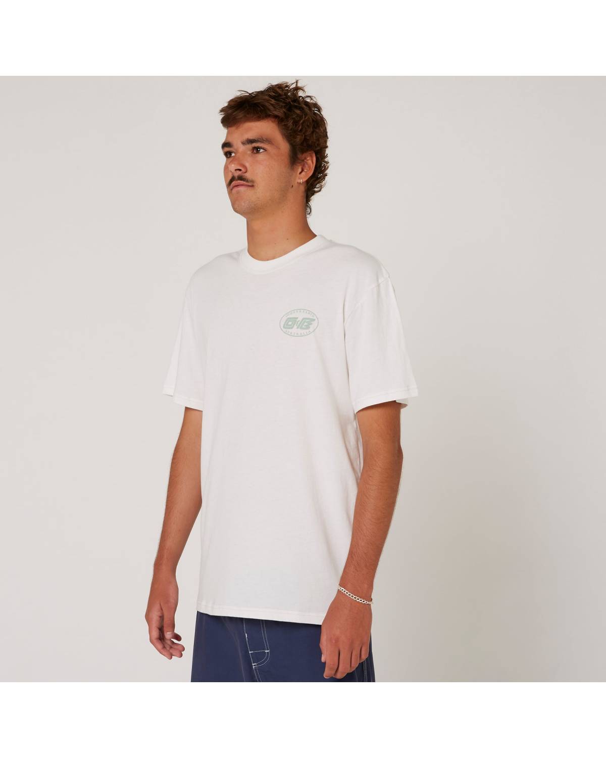 Washed Oval Heritage Tee Big Mens