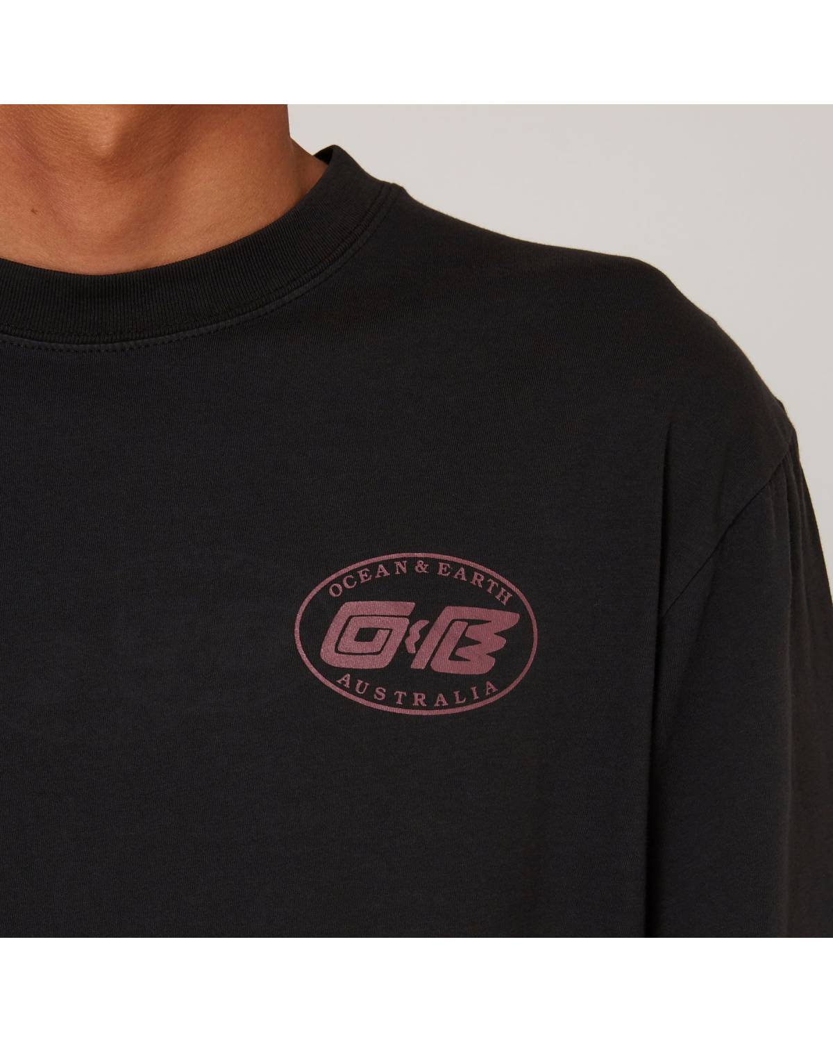 Washed Oval Heritage Tee Big Mens