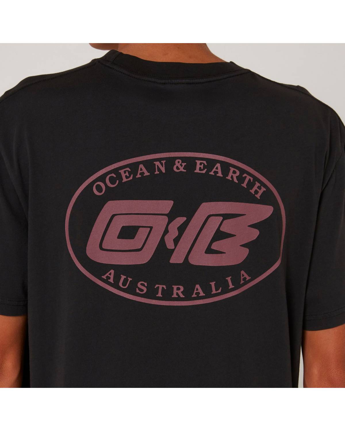 Washed Oval Heritage Tee Big Mens