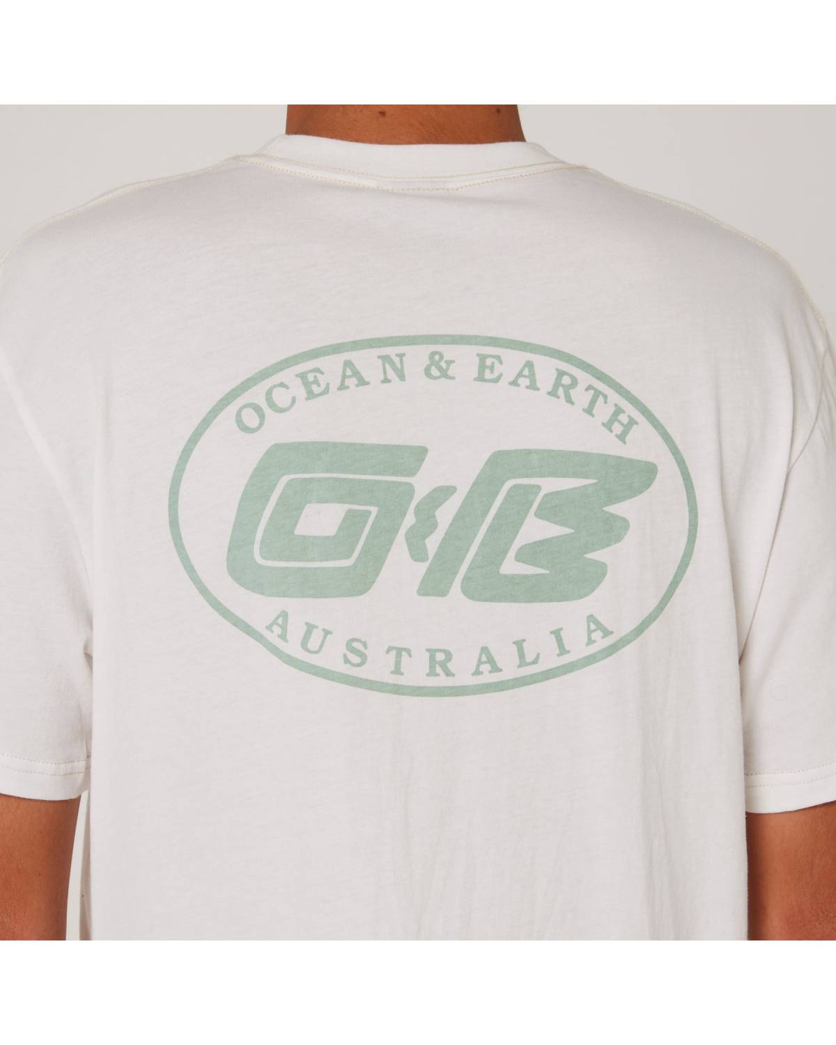 Washed Oval Heritage Tee Big Mens