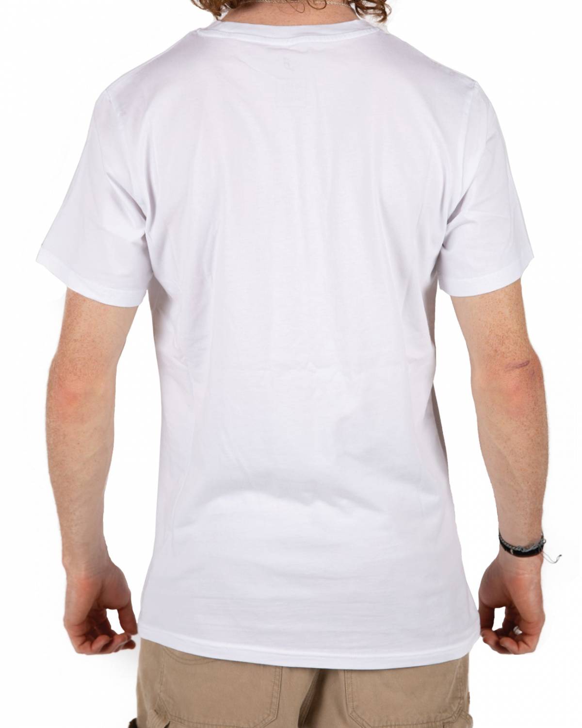 Logo 9-0 S/S Tee | White